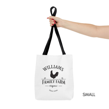 Custom Family Farm Tote Bag