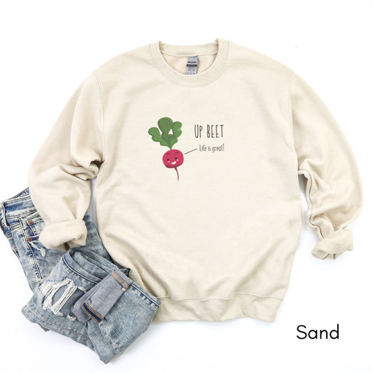 Up Beet - Unisex Heavy Blend Crewneck Sweatshirt