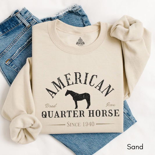 American Quarter Horse - Unisex Crewneck Sweatshirt