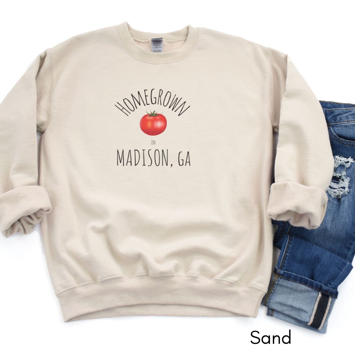 Custom Homegrown - Unisex Heavy Blend Crewneck Sweatshirt