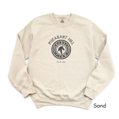 Custom Horse Farm Unisex Crewneck Sweatshirt