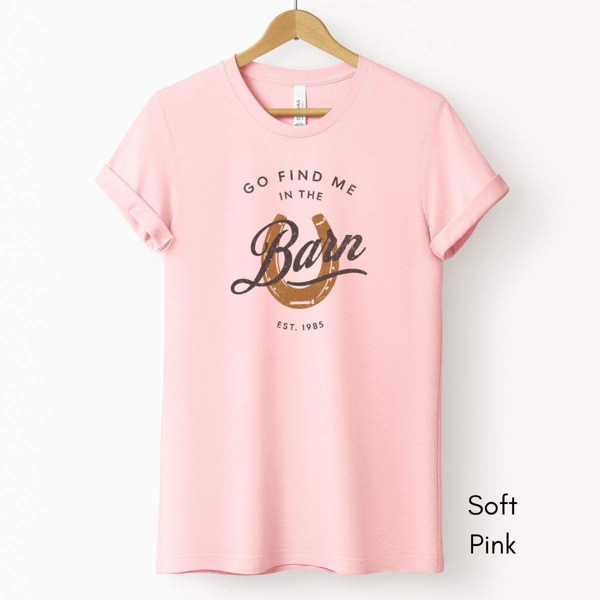 Find Me in the Barn Light Weight Jersey T-shirt