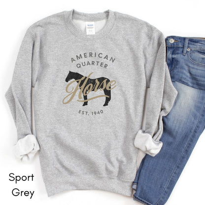 American Quarter Horse - Unisex Crewneck Sweatshirt