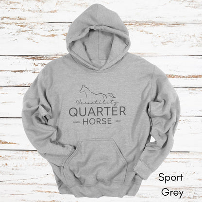 Quarter Horse Versatility Hoodie - Unisex Heavy Blend Hooded Sweatshirt