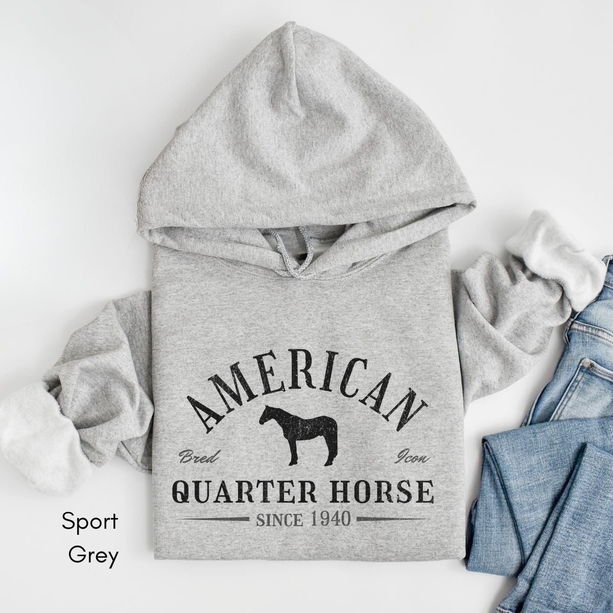 American Quarter Horse Hoodie - Unisex Heavy Blend Hooded Sweatshirt