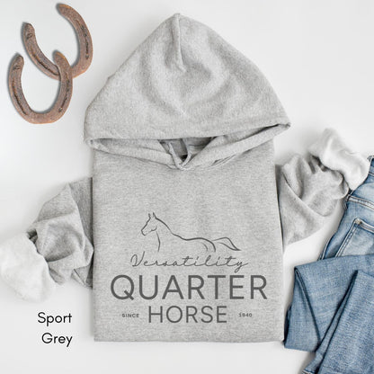 Quarter Horse Versatility Hoodie - Unisex Heavy Blend Hooded Sweatshirt