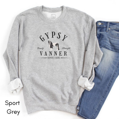 Gypsy Vanner Horse - Unisex Crewneck Sweatshirt
