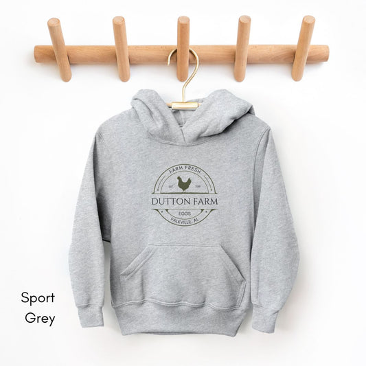 Custom Egg Farm YOUTH/KIDS Heavy Blend Hooded Unisex Sweatshirt