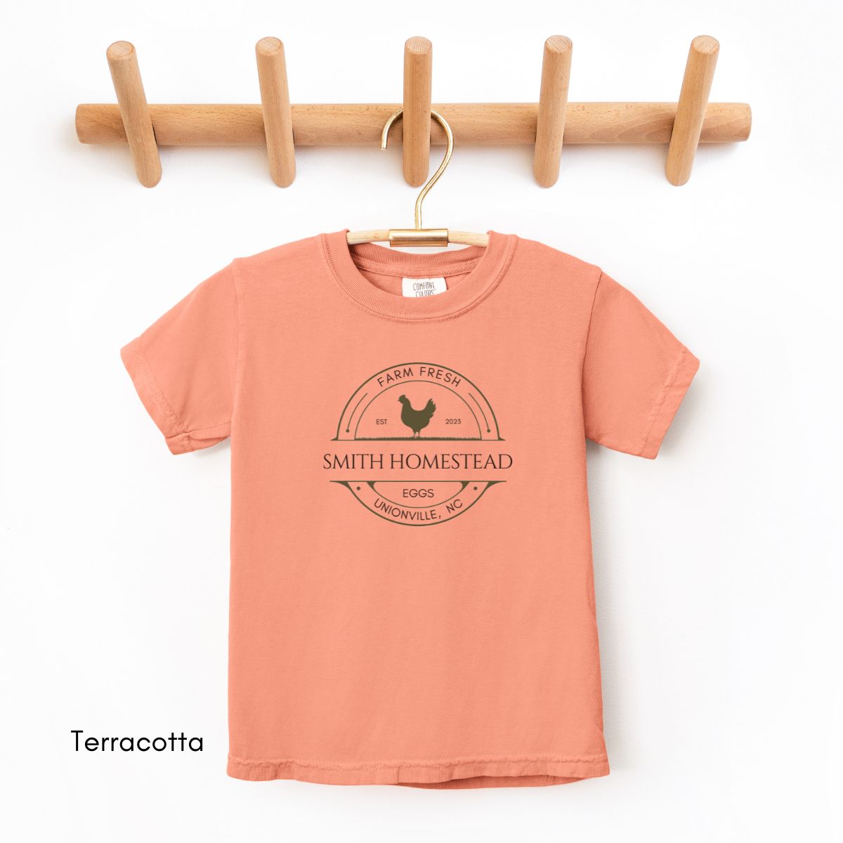 Custom Egg Farm KIDS Midweight Unisex Tee