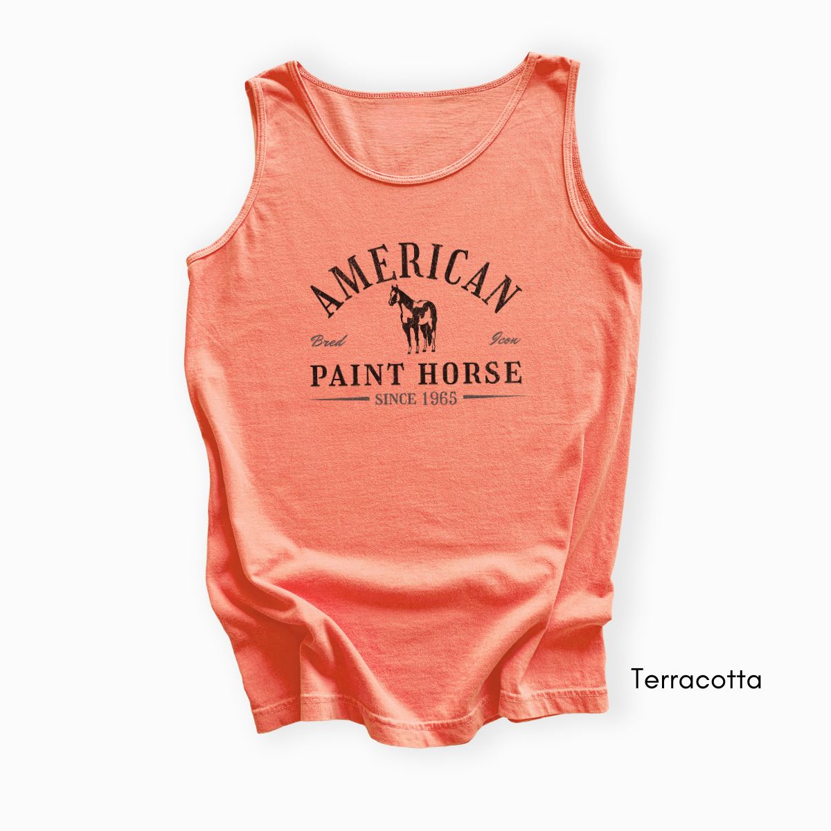 American Paint Horse Garment Dyed Tank Top