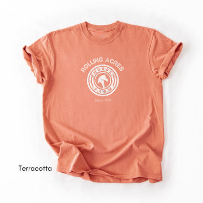 Custom Horse Farm Midweight Vintage Style T-shirt