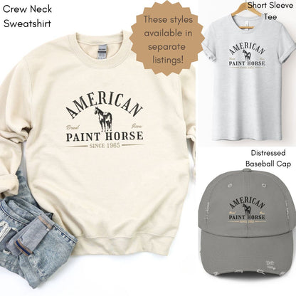 American Paint Horse Hoodie - Unisex Heavy Blend Hooded Sweatshirt