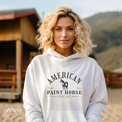 American Paint Horse Hoodie - Unisex Heavy Blend Hooded Sweatshirt