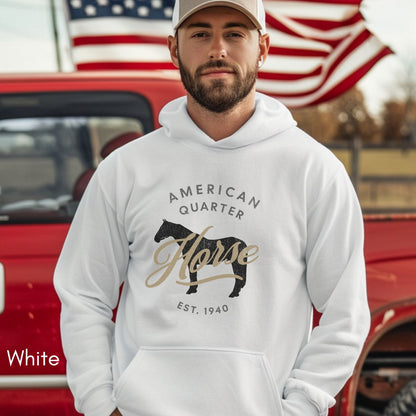 American Quarter Horse Unisex Heavy Blend Hooded Sweatshirt