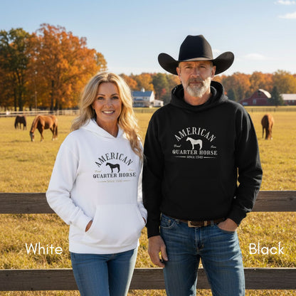 American Quarter Horse Unisex Heavy Blend Hooded Sweatshirt