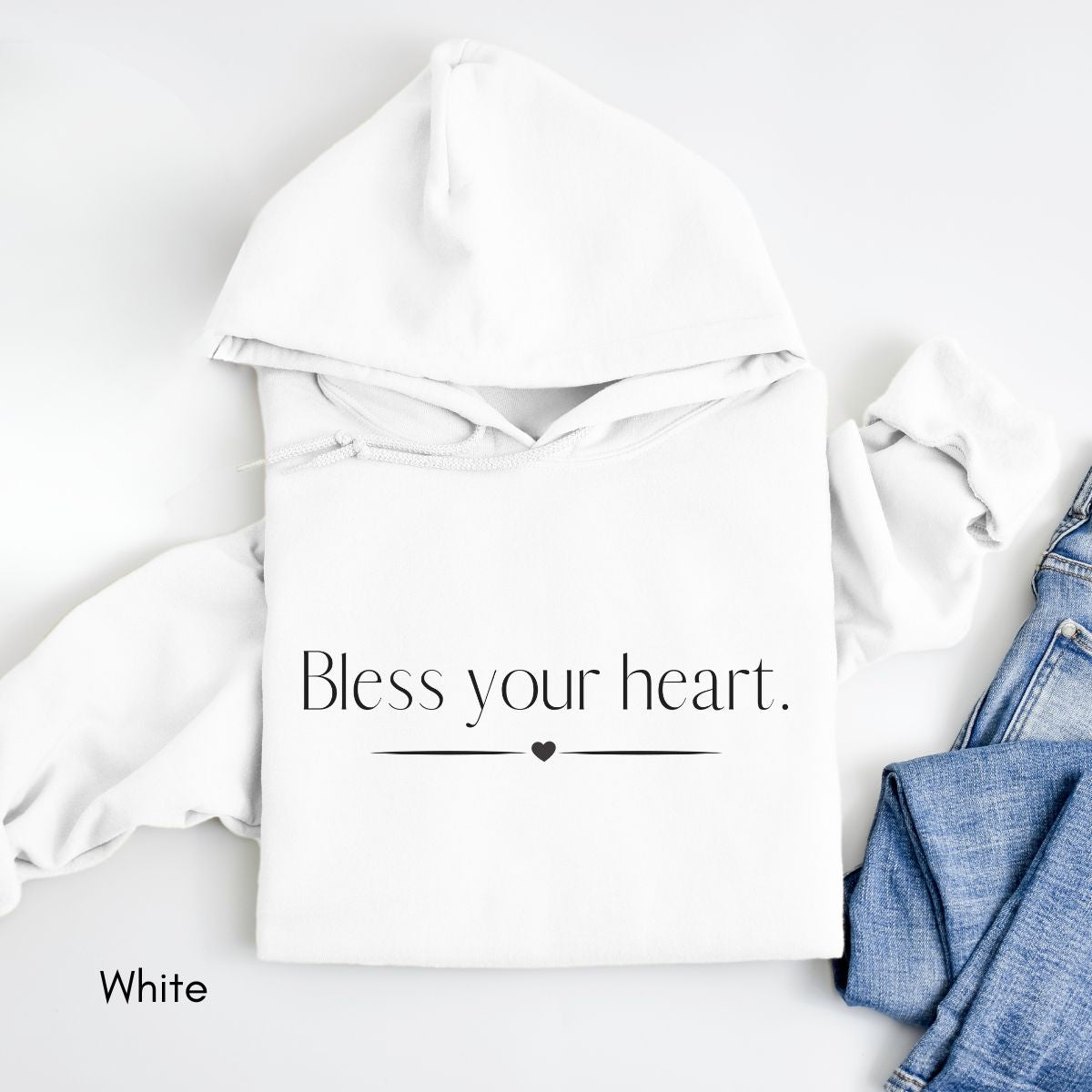 Bless Your Heart Hoodie - Unisex Heavy Blend Hooded Funny Southern Sweatshirt