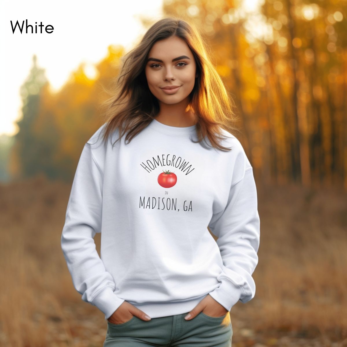 Custom Homegrown - Unisex Heavy Blend Crewneck Sweatshirt