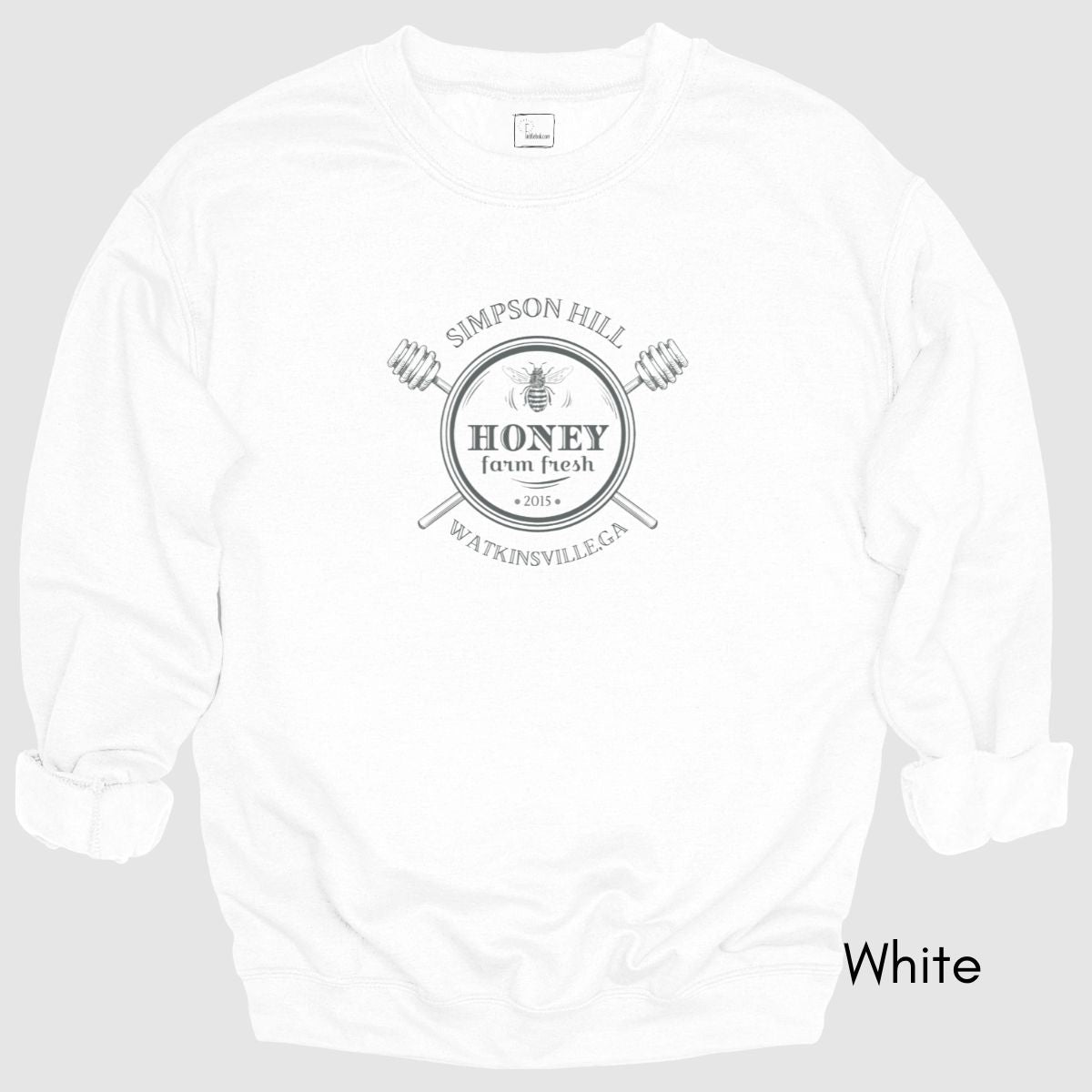 Custom Bee Honey farm Unisex Crewneck Sweatshirt