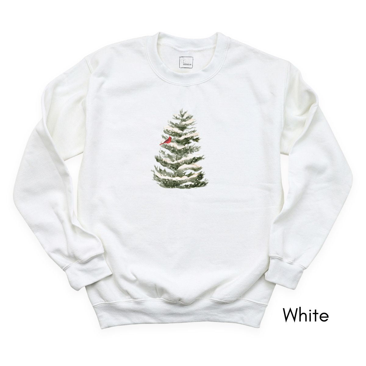 The Visitor - Winter Caridnal, Holiday Comfort Unisex Crewneck Sweatshirt