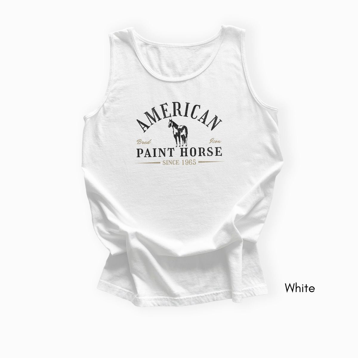 American Paint Horse Garment Dyed Tank Top