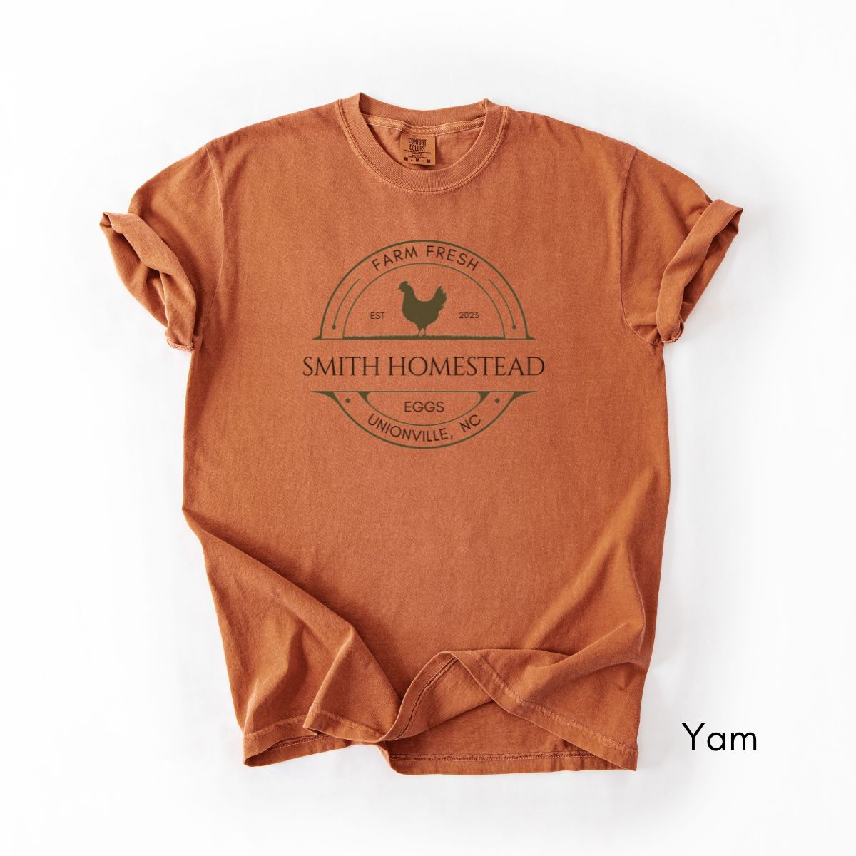 Custom Egg Farm - Unisex Midweight t-shirt