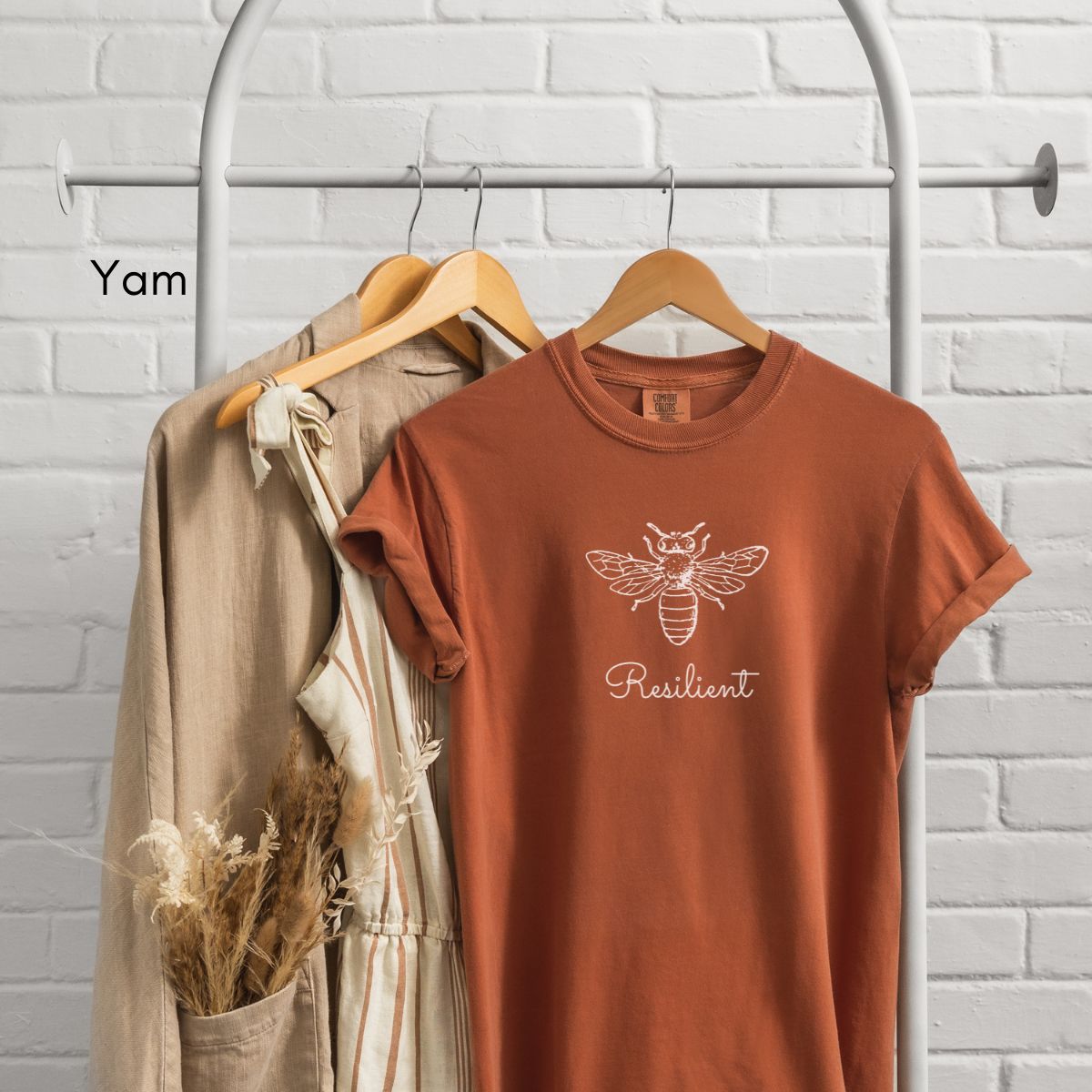Bee Resilient Unisex Garment-Dyed T-shirt