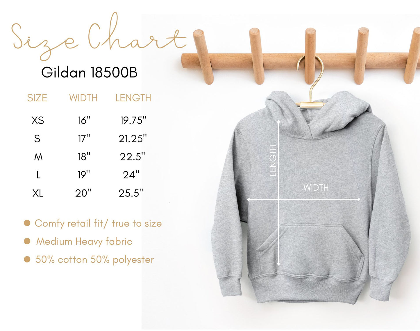 Custom Farm YOUTH/KIDS Heavy Blend Hooded Tractor Sweatshirt