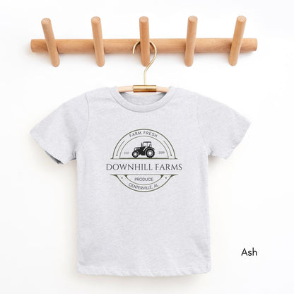 Custom YOUTH/KIDS  Farm Short Sleeve Unisex Light Weight Jersey T-shirt