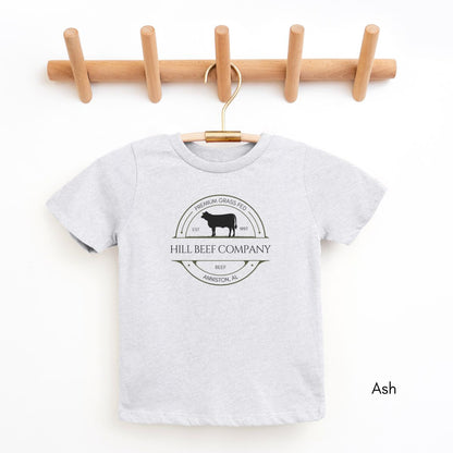 Custom YOUTH/KIDS Beef Cattle Farm Unisex Light Weight t-shirt