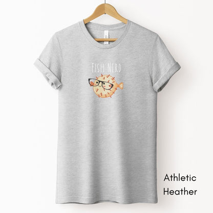 Fish Nerd Unisex Jersey Light Weight T-shirt