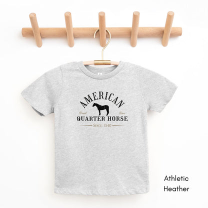 American Quarter Horse YOUTH/KIDS Unisex Light Weight T-shirt
