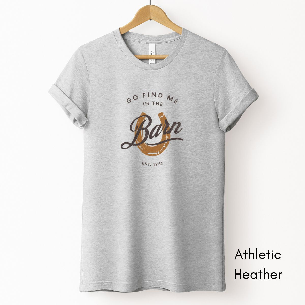 Find Me in the Barn Light Weight Jersey T-shirt