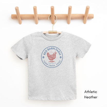 Custom YOUTH/KIDS Custom Egg Farm Patriotic Style Short Sleeve Light Weight Unisex Tee