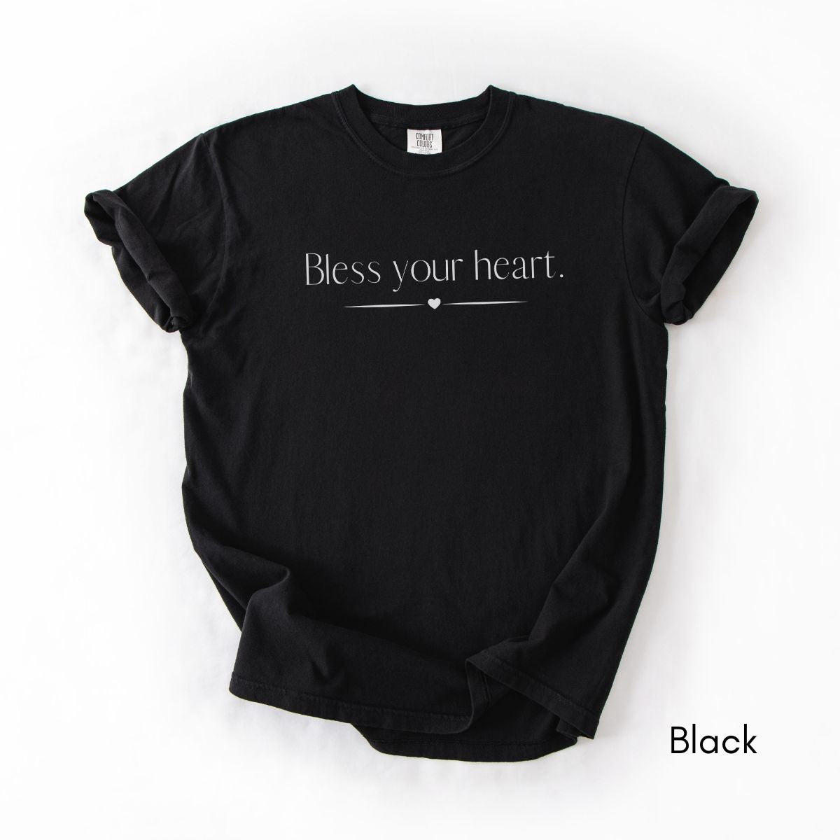 Bless Your Heart Midweight Unisex Garment-Dyed T-shirt