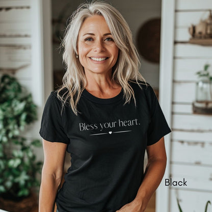 Bless Your Heart - Unisex Jersey Light Weight T-shirt