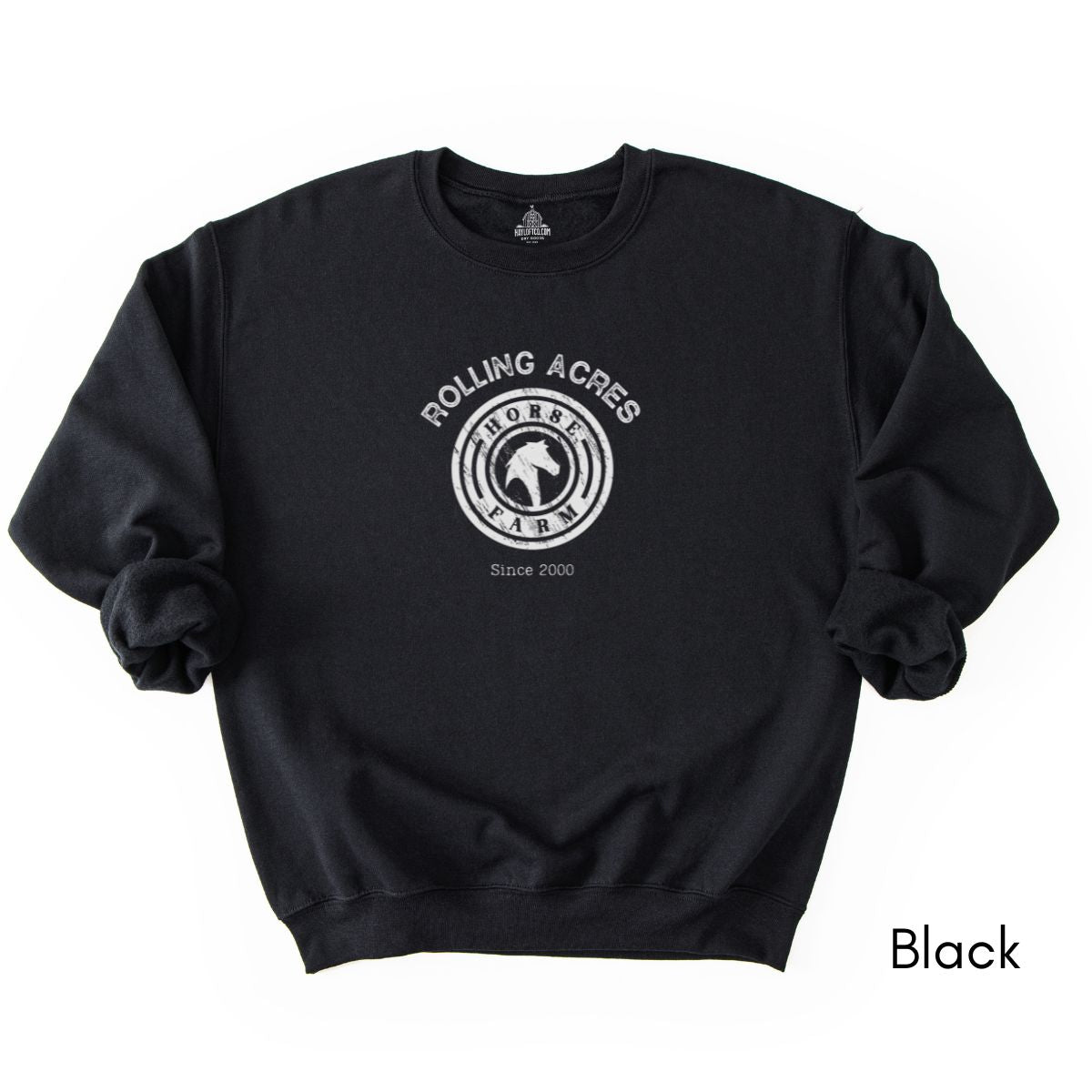 Custom Horse Farm Unisex Crewneck Sweatshirt