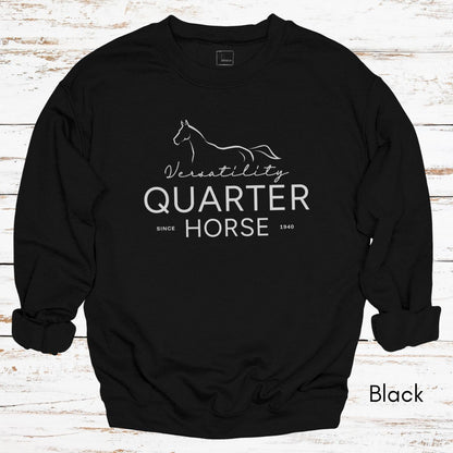 Quarter Horse Versatility Unisex Crewneck Sweatshirt