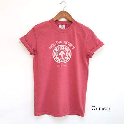 Custom Horse Farm Midweight Vintage Style T-shirt
