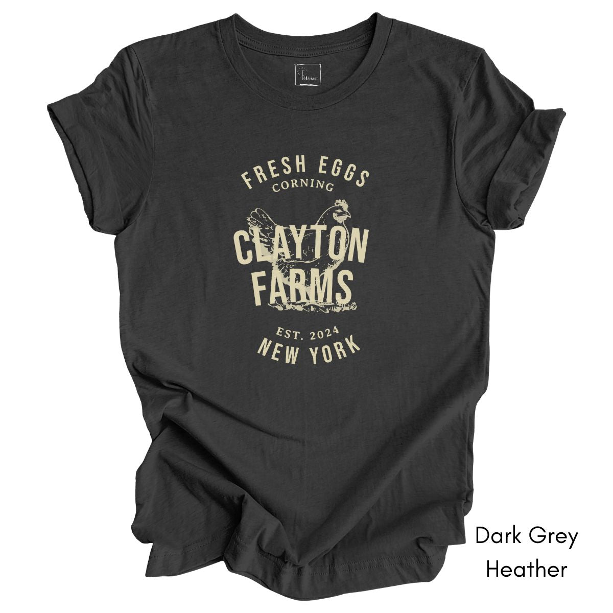 Custom Local Egg Farm Light Weight Jersey T-shirt