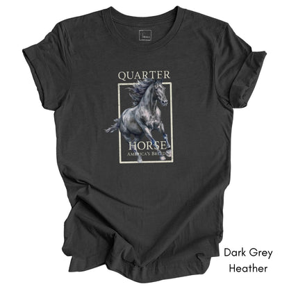 Quarter Horse America's Breed Unisex Jersey Light Weight Tee