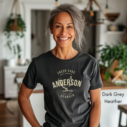 Custom Local Egg Farm Light Weight Jersey T-shirt