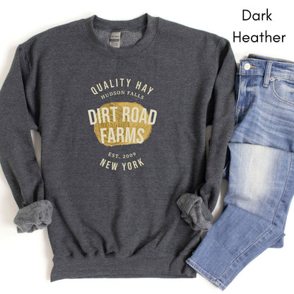 Custom Hay Farm Unisex Heavy Blend Crewneck Sweatshirt