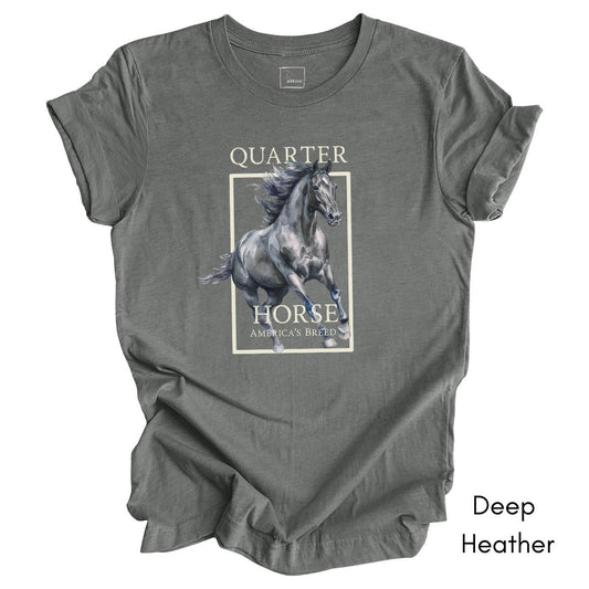 Quarter Horse America's Breed Unisex Jersey Light Weight Tee