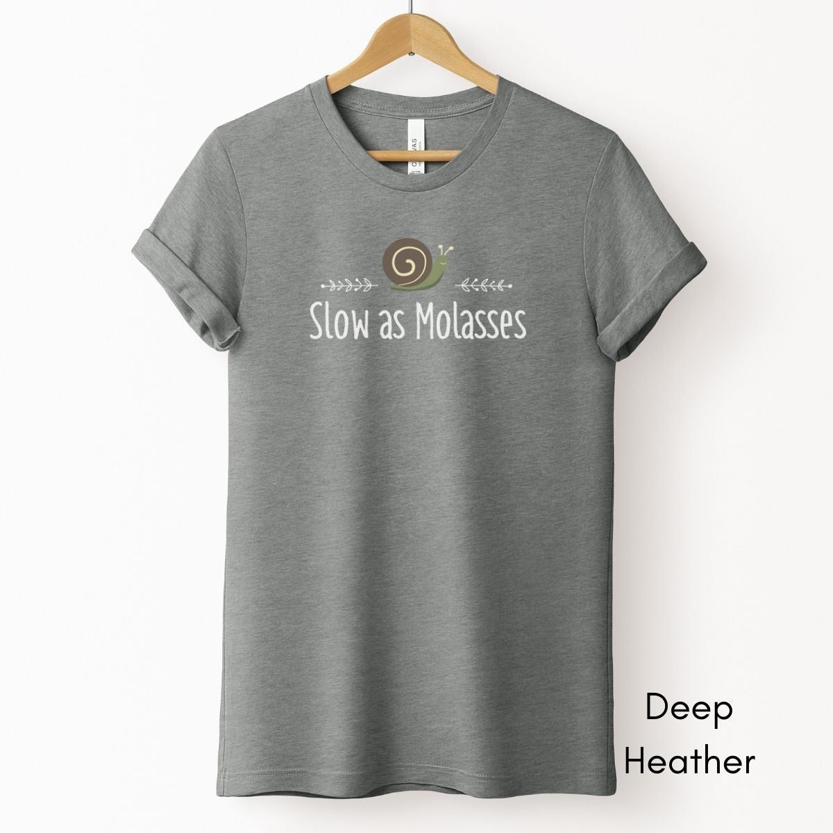 Slow as Molasses Unisex Light Weight Jersey T-shirt