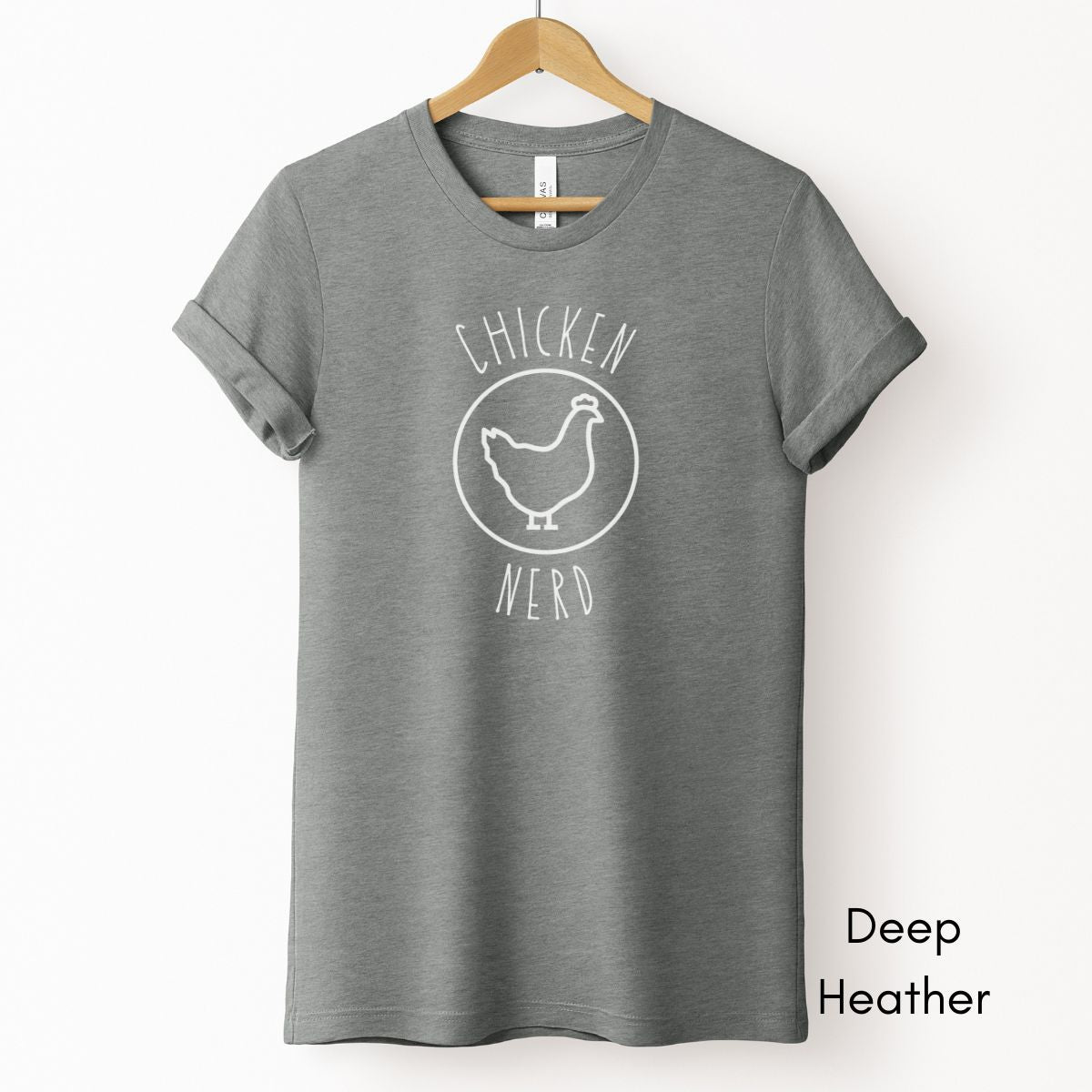 Chicken Nerd Unisex Light Weight Jersey T-shirt