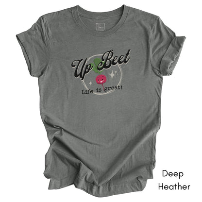 Up Beet Unisex Jersey Light Weight T-shirt