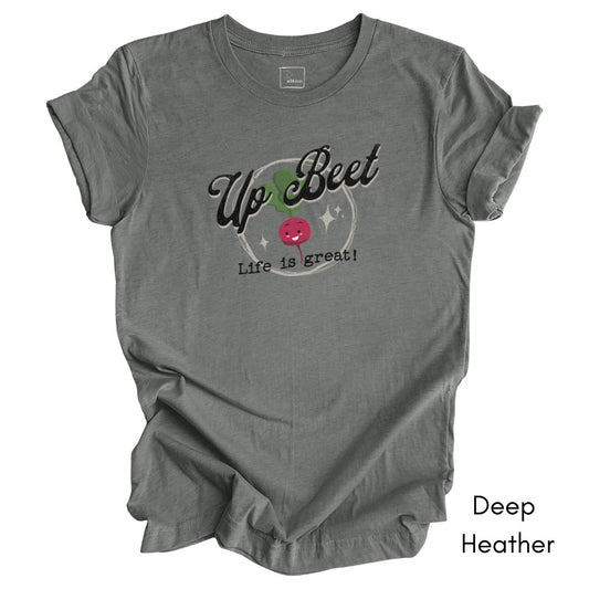 Up Beet Unisex Jersey Light Weight T-shirt
