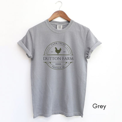 Custom Egg Farm - Unisex Midweight t-shirt