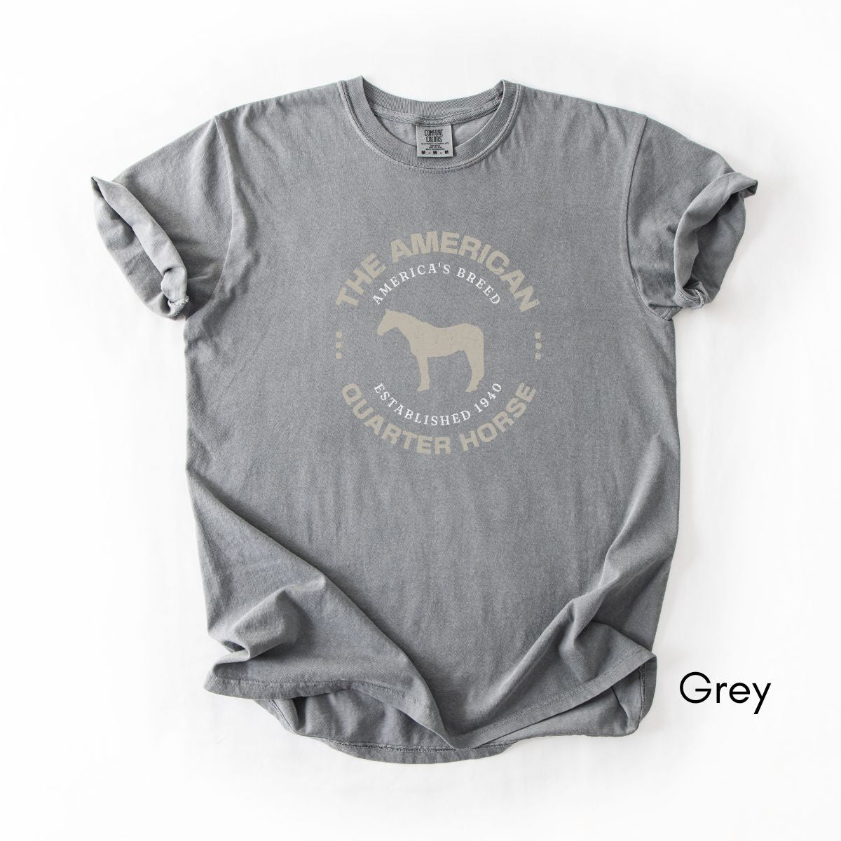 American Quarter Horse Breed Unisex Vintage Mid-Weight T-shirt