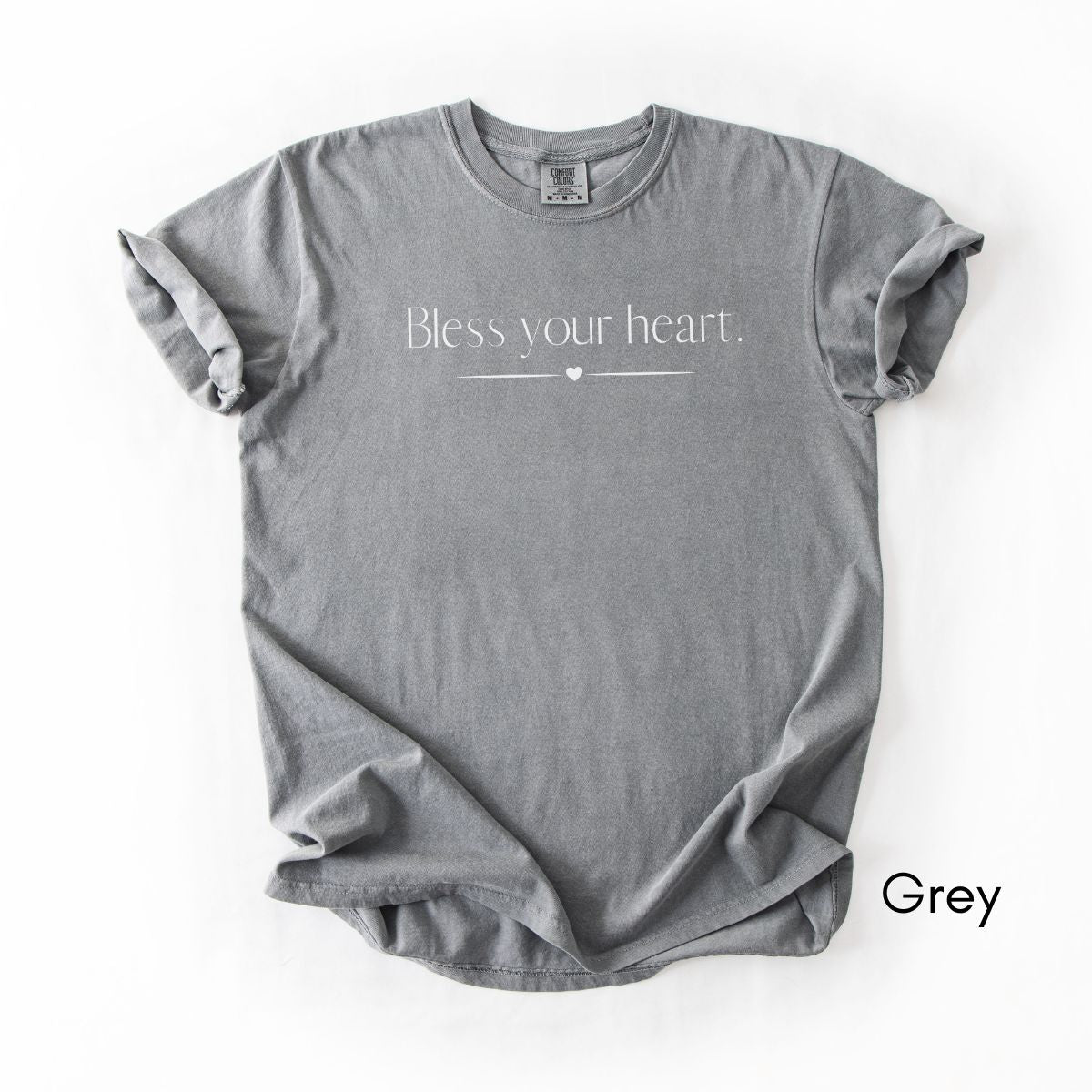 Bless Your Heart Midweight Unisex Garment-Dyed T-shirt